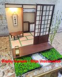 1:6 Scale Japanese-Style Miniature Room Kit – DIY Unassembled Dollhouse Diorama Scene