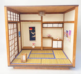 1:12 Scale Japanese Miniature Dollhouse Room Kit – DIY Tatami House Flat Pack (Unassembled)