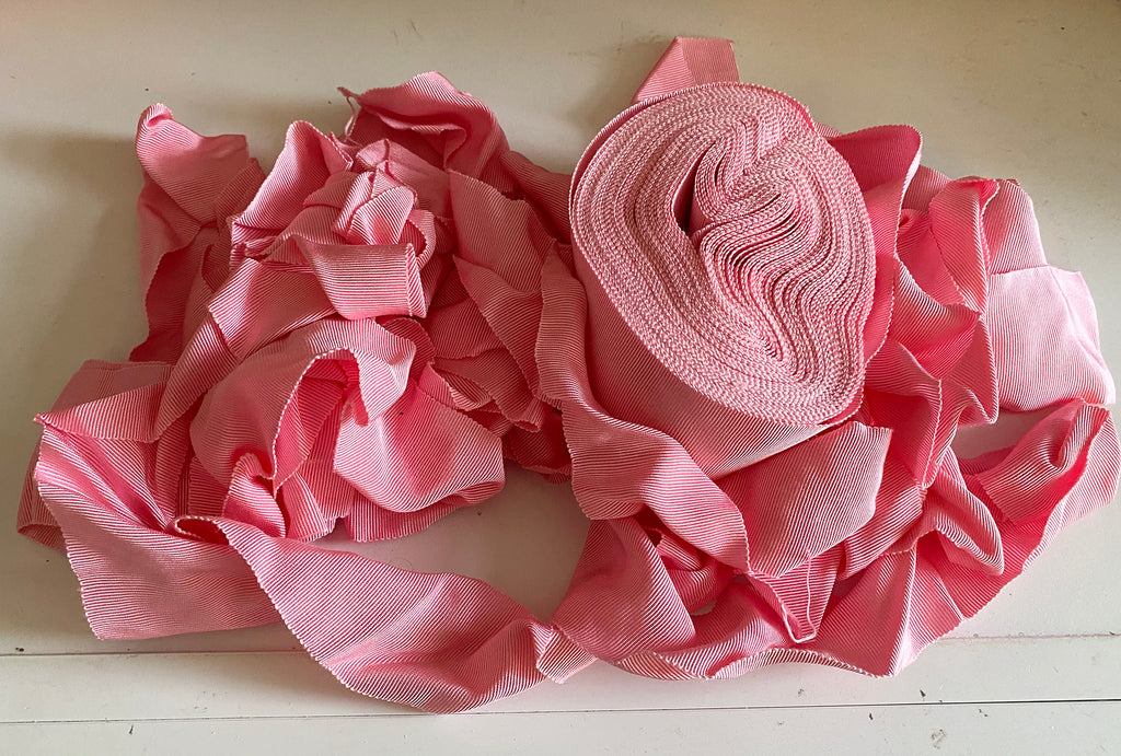 8 Metres Pink Petersham Ribbon Bundle – Millinery Grosgrain Trim Craft Sewing