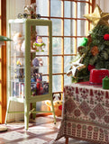 Craftuneed 1:6 Scale Dollhouse Decorative Display Cabinet Miniature Curio Shelf Collector Storage Bookcase Doll Furniture