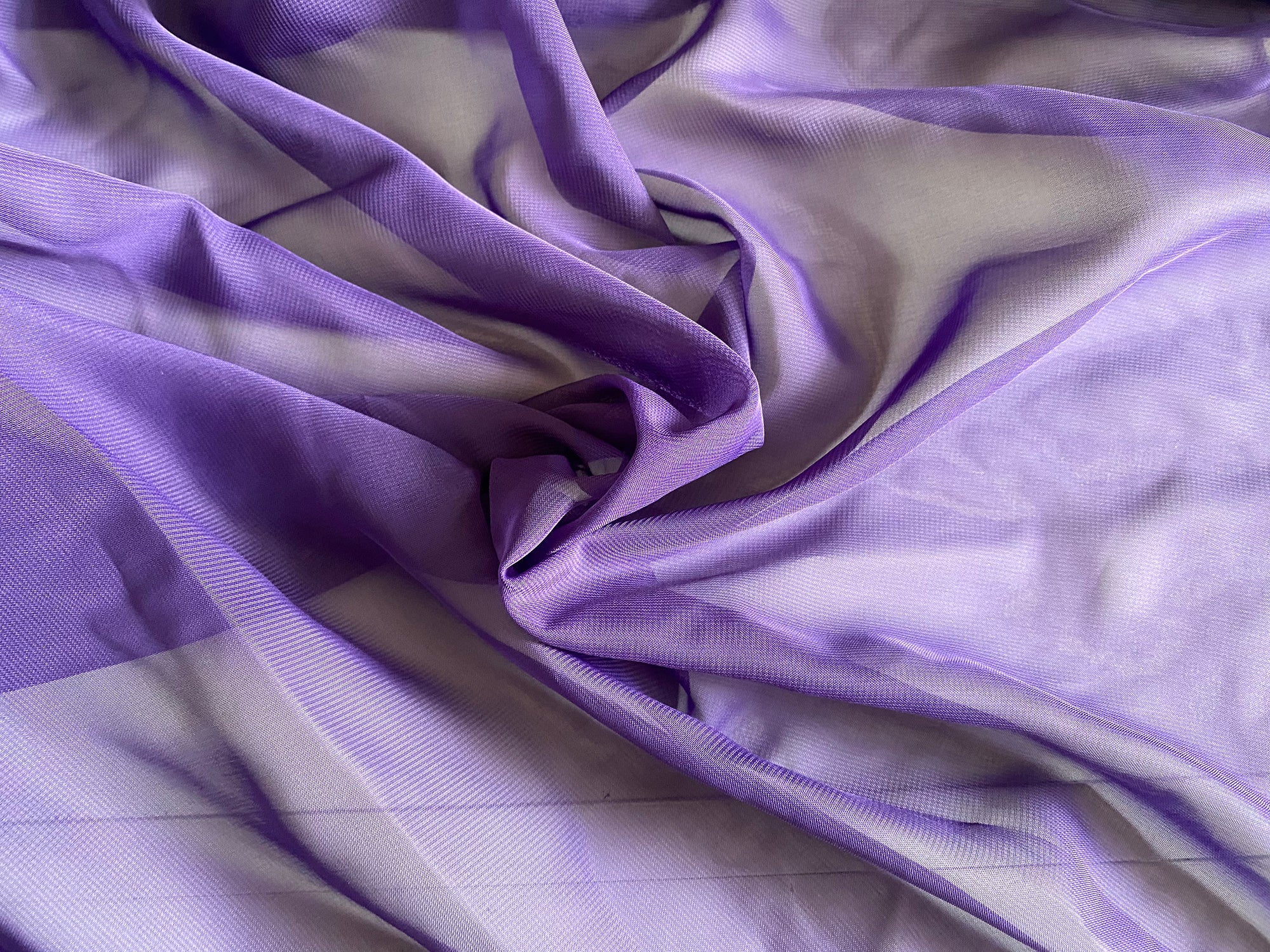 Craftuneed Bundle 5Meters Purple Premium soft chiffon fabric for dress –  craftuneed