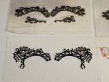 Bundle 5pcs Festival eye shadows Face tattoo sticker art No glue needed