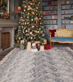 Craftuneed 1:6 Scale Christmas Dollhouse Backdrop Miniature Fabric Photo Background Scene Photography For 22–35cm Dolls Choose from 9 Themes