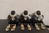 Handmade 1:6 Scale Royal Style Doll Jewelry Set – Miniature Crown, Necklace & Earrings