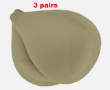 3 Pairs Cotton Bra Cups: Sew-In Push Up Inserts for Bras, Swimsuits, Sewing DIY