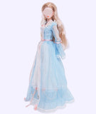 Handmade 1:6 Scale Romantic Vintage Doll Dress Miniature Victorian Style Gown