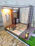 1:6 Scale Japanese-Style Miniature Room Kit – DIY Unassembled Dollhouse Diorama Scene