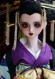Craftuneed Oiran Kimono Doll Dress Handmade Japanese Geisha Outfit Costume for 1/6, 1/4, 1/3 Scale Dolls
