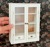 Handmade Dollhouse Side Table Cabinet Shelf Miniature Farmhouse Furniture 1:6 Scale