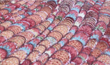 Craftuneed 3 Yards Luxury Pink Pastel Sequin Embroidered Lace Fabric High-End Heavy Sequins Mesh Fabric for Dressmaking &amp; DIY Projects