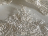 Bundle 6.2 Meters ivory embroidered floral lace trim sew on bridal wedding tulle lace trimming for dress diy Craftuneed