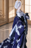 Handmade Doll Kimono Outfit with Obi Miniature Japanese Style Clothing 1/4 1/3 Scale
