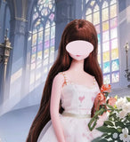 Handmade 1:6 Scale Doll Dress Miniature Elegant Princess Evening Gown