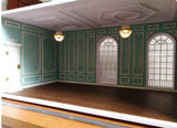1:12 Scale Miniature Victorian Room Diorama Kit - Flat Pack Dollhouse Scene