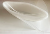 Bundle 13 Meters Ivory Horsehair Braid Trim – 13.5cm Wide Crinoline Netting for Dressmaking