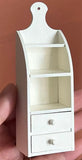 1:6 Scale1:6 Scale Dollhouse Bathroom Shelf Toilet Paper Holder Handmade Miniature Wood Furniture