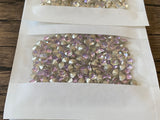 Craftuneed Job lot bundle 3 packs luxury 3D crystal diamante rhinestone diameter 5mm for craft making