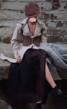 Handmade BJD Doll Outfit British Vintage Neutral Top Shorts Coat 1/6 1/4 1/3 Scale