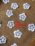 Ivory Floral Lace Applique Bundle Beaded, Sequin Bridal Embroidered Flower Patches