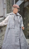 Handmade BJD Doll Outfit British Vintage Neutral Top Shorts Coat 1/6 1/4 1/3 Scale