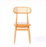 Craftuneed 1:6 Scale Miniature Brown Dining Table and Chairs Set Dollhouse Wooden Kitchen Dining Room Doll furniture