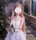 Handmade 1:6 Scale Doll Dress Miniature Elegant Princess Evening Gown
