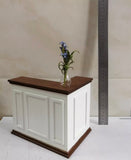 Handmade 1:6 Scale Dollhouse Bar Counter, Stools & Cabinet Miniature Wooden Furniture