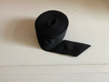 Black Cotton Trim Ribbon Tape – 4cm Wide, 8.4m Length – Sewing & Craft Supply