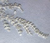 Ivory Floral Lace Applique Pair Bridal Embroidered Lace Motifs 10 Pairs (20pcs)