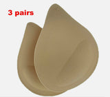3 Pairs Cotton Bra Cups: Sew-In Push Up Inserts for Bras, Swimsuits, Sewing DIY