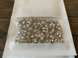 Craftuneed Job lot bundle 3 packs luxury 3D crystal diamante rhinestone diameter 5mm for craft making