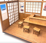 1:12 Scale Japanese Miniature Restaurant Room Kit – DIY Izakaya Dollhouse Flat Pack (Unassembled)