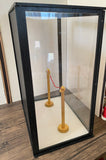 Craftuneed 1:6 Scale Academy Awards-themed Doll Display Case with Scenic Backdrop Miniature Dustproof Showcase Box with Minor Defect
