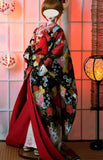 Handmade Doll Kimono Outfit with Obi Japanese Style Doll Dress Clothing 1/6, 1/4, 1/3