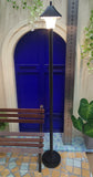 Handmade Dollhouse Street Lamp 1:6 Scale Miniature Lamp Post Stand with Warm Light