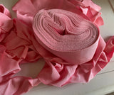 8 Metres Pink Petersham Ribbon Bundle – Millinery Grosgrain Trim Craft Sewing