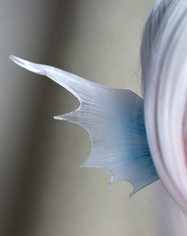 1:6 Scale Doll Elf Ears Miniature Mermaid Ears Handmade Fantasy Ear Accessories for Dolls & Cosplay Various Colour Available