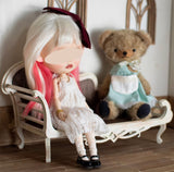 DIY Dollhouse Bench Craft Kit, Unfinished Miniature Furniture (1/12, 1/6, 1/4 Scale)