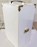 Handmade Dollhouse Portable Doll Closet Miniature Wardrobe Storage Case 1/6 1/12 Scale