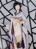 Handmade Doll Kimono Outfit with Obi Japanese Style Miniature Doll Dress 1/6, 1/4, 1/3