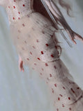 Handmade Champagne Mermaid Doll Dress With Necklace Custom For 1/6 1/4 1/3