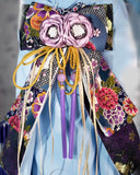 Handmade Doll Kimono Outfit with Obi Japanese Style Doll Clothing For 1/6, 1/4, 1/3