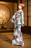 Handmade Doll Yukata Outfit Miniature Japanese Style Summer Kimono 1/6 1/4 1/3 Scale