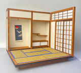 1:12 Scale Japanese Miniature Dollhouse Room Kit – DIY Tatami House Flat Pack (Unassembled)