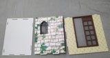 1:6 Miniature Garden Scene Dollhouse Kit – Pre-Furnished Panels Flat Pack Diorama Scene