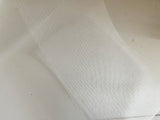 Bundle 13 Meters Ivory Horsehair Braid Trim – 13.5cm Wide Crinoline Netting for Dressmaking