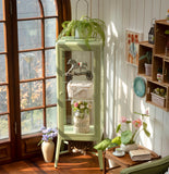 Craftuneed 1:6 Scale Dollhouse Decorative Display Cabinet Miniature Curio Shelf Collector Storage Bookcase Doll Furniture