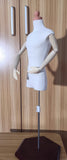 Craftuneed BJD Doll Mannequin with Arms Pinhable Adjustable Dress Form Poseable Armature Sewing Stand for 1/4 &amp; 1/6 Scale Dolls