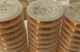 Craftuneed Bundle 30spools Copper plated wire Jewellery beading wire for craft DIY 0.8mm