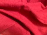 Soft Wool Fabric Sheet– Red For Sewing DIY (A Meter 100cm x 158cm)